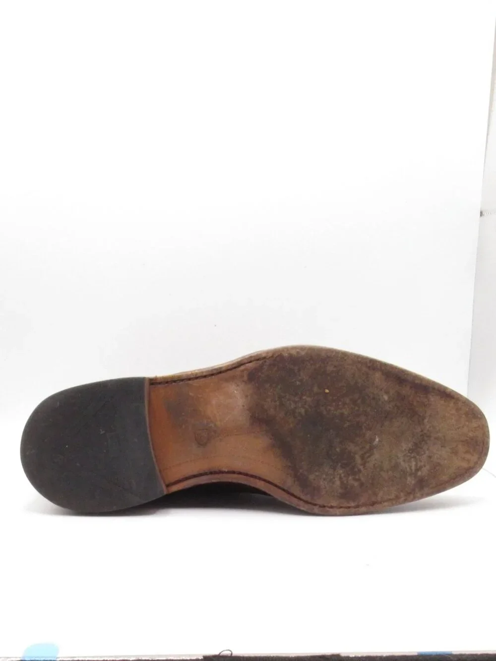 Allen Edmonds Brown Cornwallis Oxfords Size 10 E Medallion Toe Good Cond